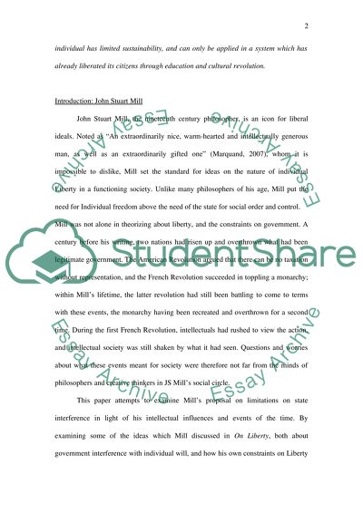 John Stuart Mills Theories