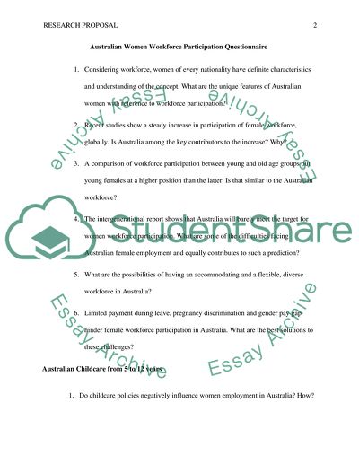 Australian Women Workforce Problems