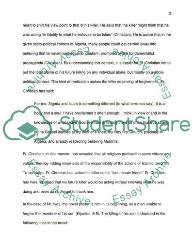 Testament of Dom Christian De Cherge, OCSO