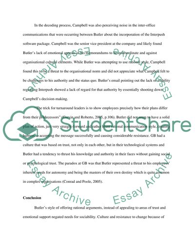 Organisational Communication