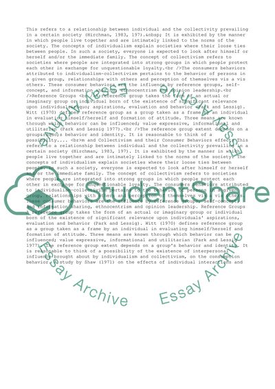 Buyer Behavior Issues Evaluation