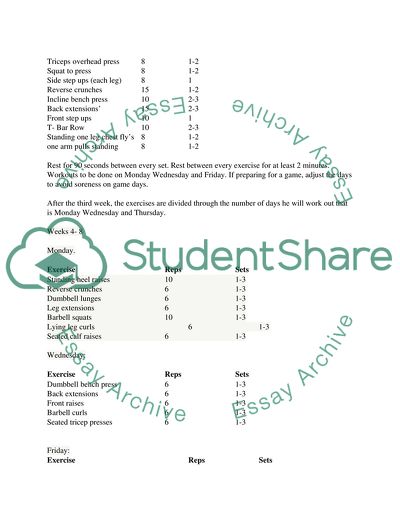 Sports Programs for Two Different People