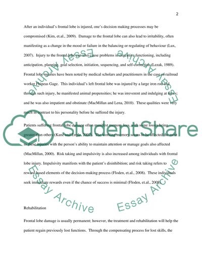 Current Approaches to the Management of a Chosen Neurological Problem or a Specific Intervention