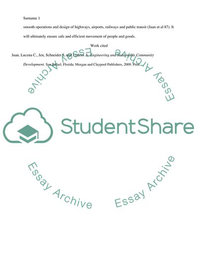 Work experience and Impact statement