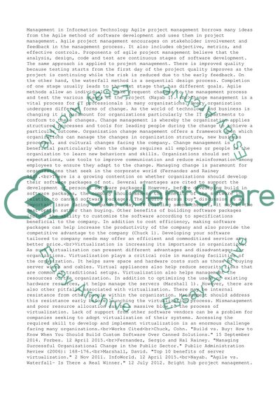 Questions for Thought