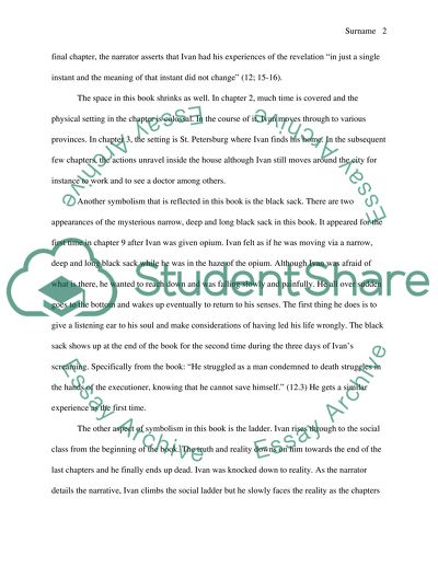 The Symbolism in The Death of Ivan Ilych