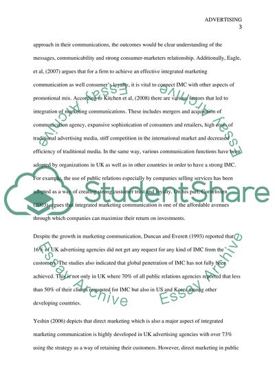 Integrated marketing communication