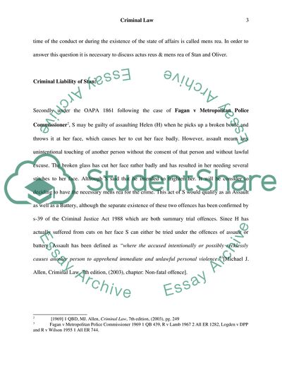 Criminal Law Discussions