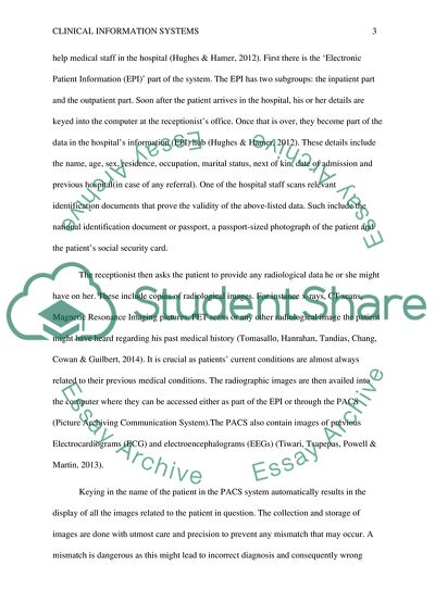 Clinical Information Systems