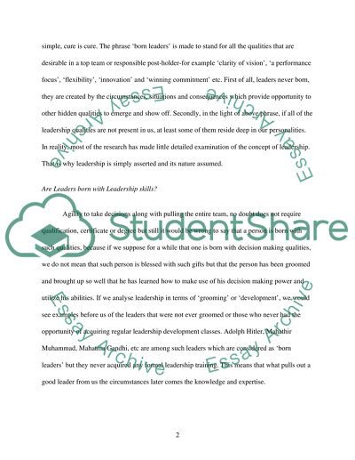 Leadership in the eyes of Socrates