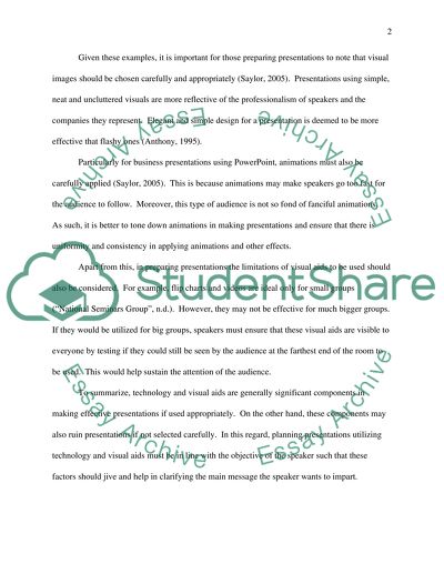 Understanding presentations