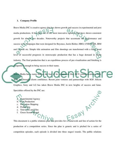 Bravo Media Greenlights New Public Relations Competition