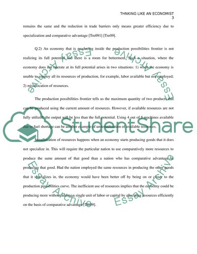 Thinking Like An Economist