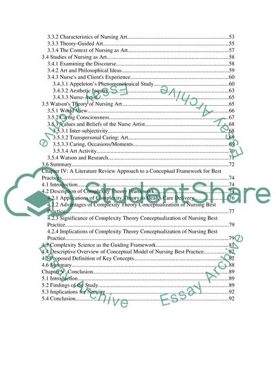 Nursing Investigation to Strengthen the Scientific Foundation