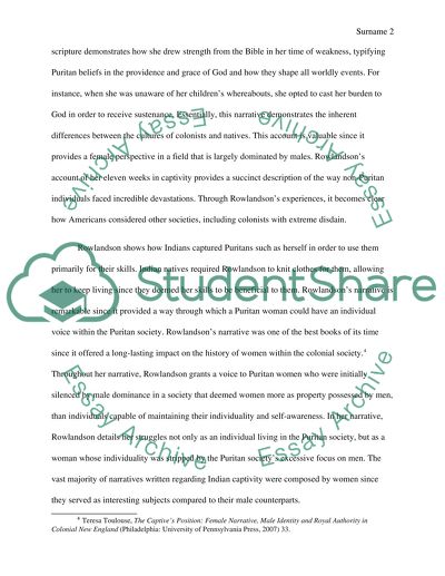 Rowlandsons self-presentation