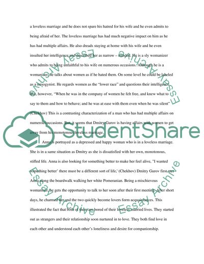 The Lady with the Little Dog