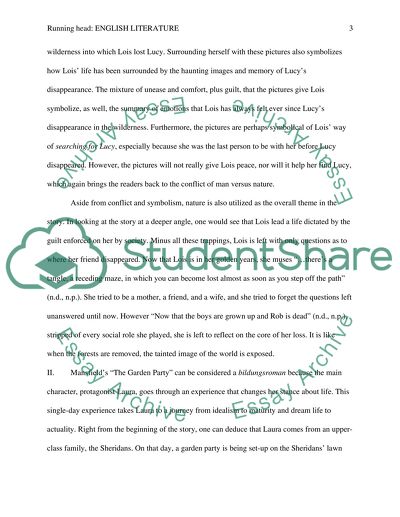 Margaret Atwoods Death by Landscape & A buldingsroman