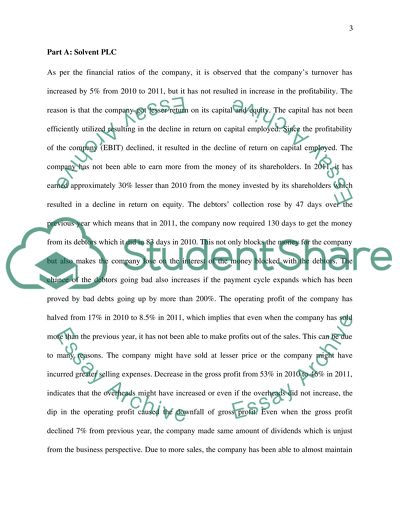 Financial Management and Control: Solvent PLC, Mega PLC, and Brothers Ltd