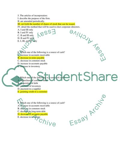 Principal of Finance