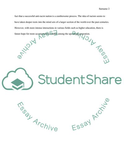 What are some ways in which one can be socialized to think or behave in racist ways