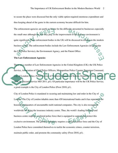 New Law Enforcement Agencies