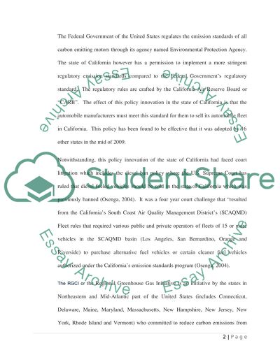 The Policy of Californias South Coast Air