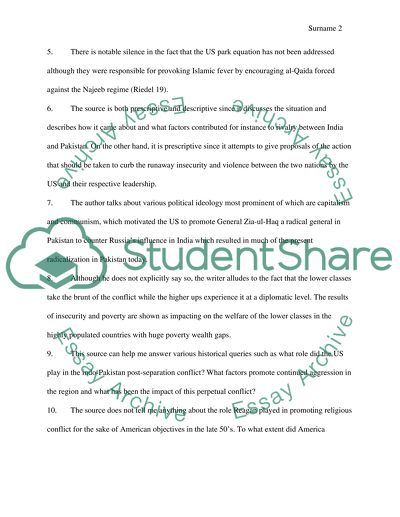 Analysis of America, India, and Pakistan to the Brink and Back by Bruce Riedel