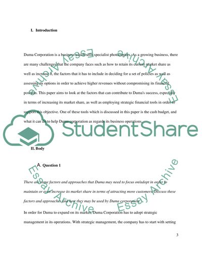 Factors That Can Contribute to Dumas Increasing Market Share