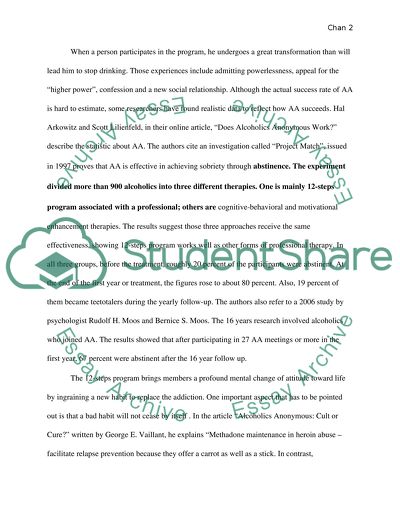 Psychological Transformations of Alcoholics Anonymous Members