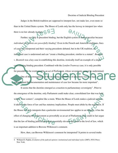 Comparison of US and UK Court Practice