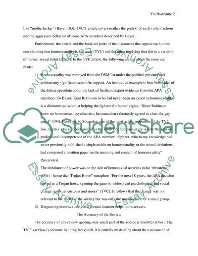 Homosexuality & American Psychiatry by Ronald Bayer