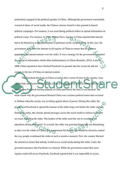 Multimedia Design, China, and Facebook