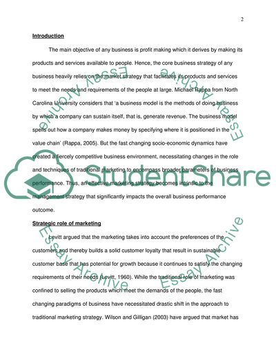 Master of Science Strategic Marketing