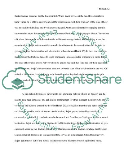 The History of the Novel the Good Soldier