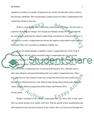 Workers Compensation