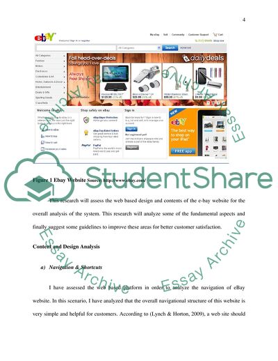 Recommendations to Improve the eBay Business Website Design