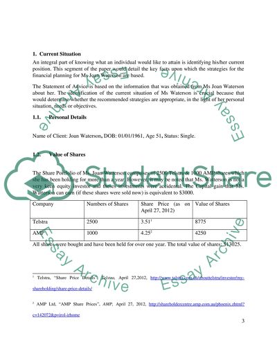 personal finance case study examples