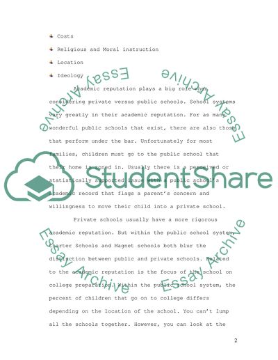 Private Schools Provide the Best Education