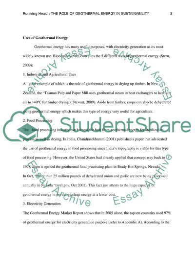 Sustainability Written Report