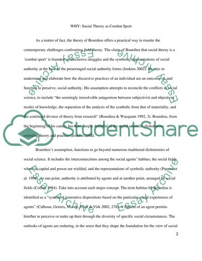 Rethinking Pierre Bourdieu