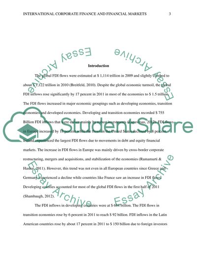 From Financial Crisis to Global Recovery