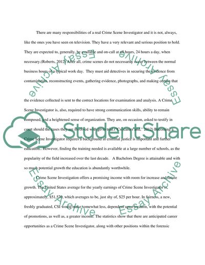 A Real Career Opportunity in the Criminal Justice Field