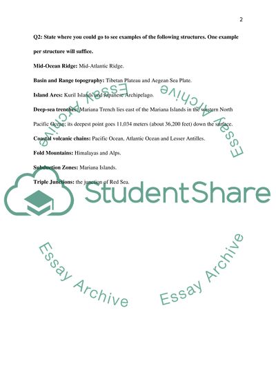 Geology-Plate tectonics