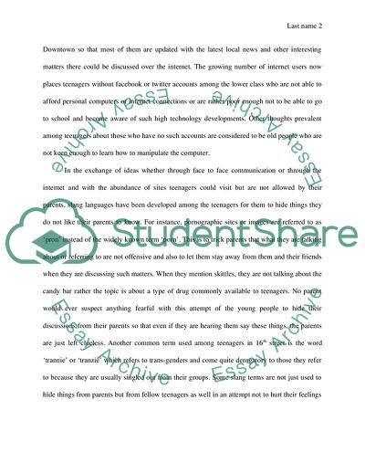 Formation of Relationships and Hierarchies in Adolescent Groups