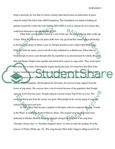 Gender Roles in Music: Elton John and Madonna