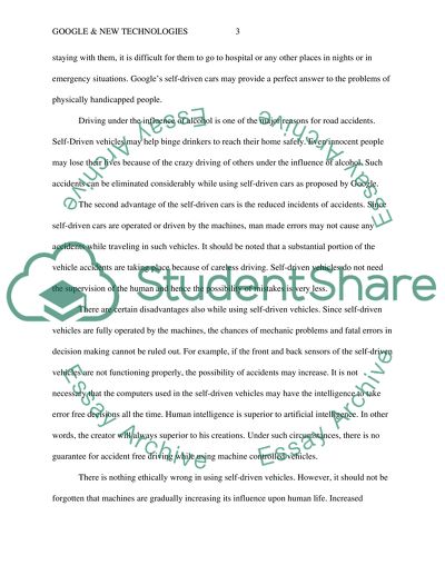 Google & New Technologies