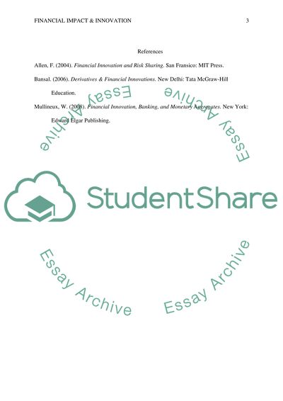 Focusing on Financial Impact & Innovation TLMT 441 forum 2