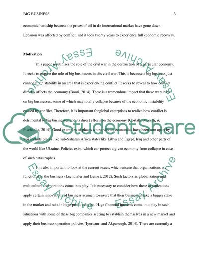 The Economic Costs of Civil Wars