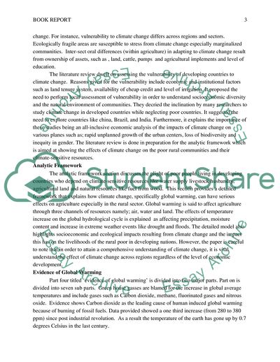 Adaptation To Climate Change In Developed And Developing Economies
