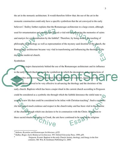 Romanesque Architecture and Theology